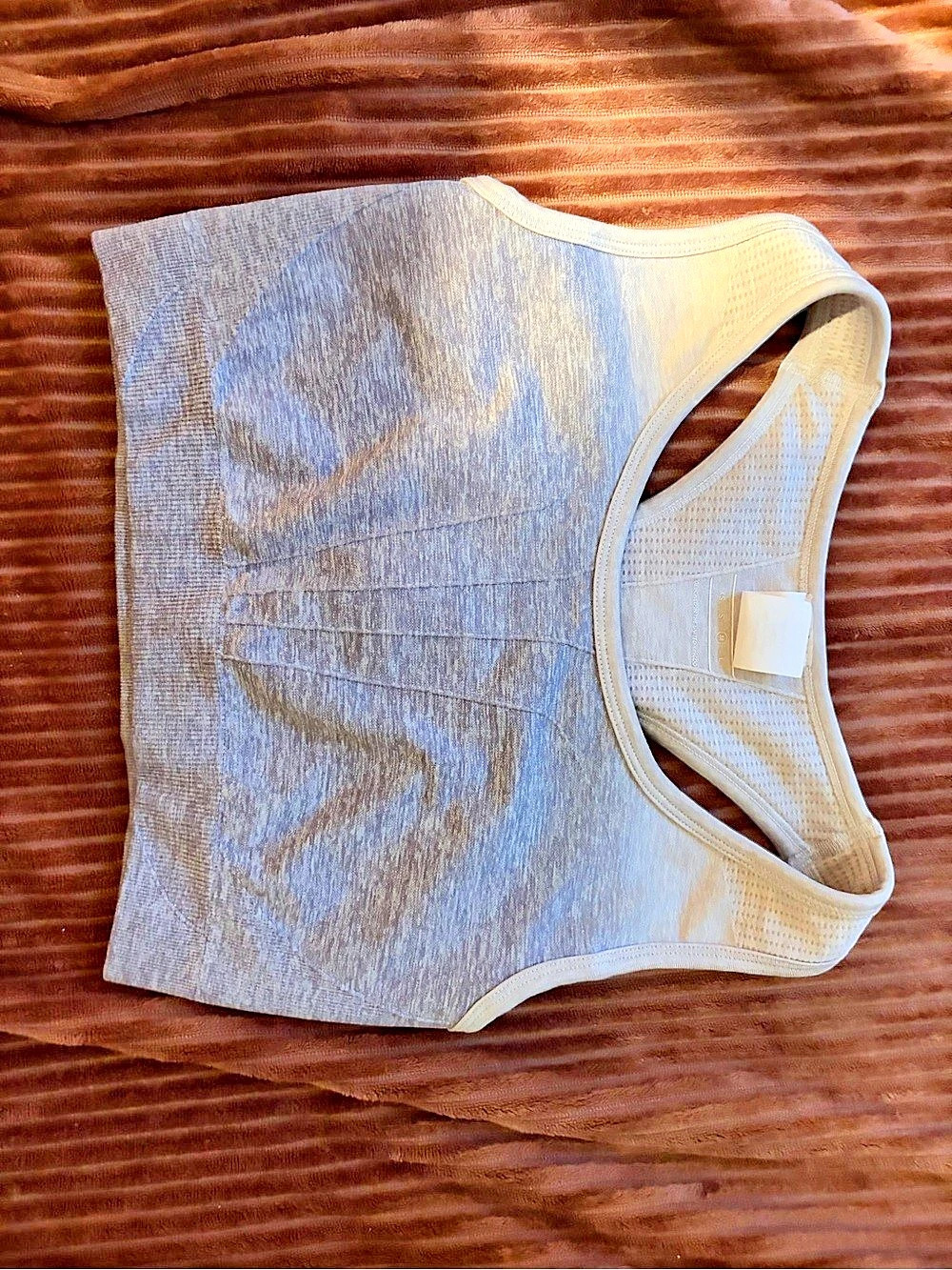 AYBL Pulse Ombré Seamless Sports Bra Gray